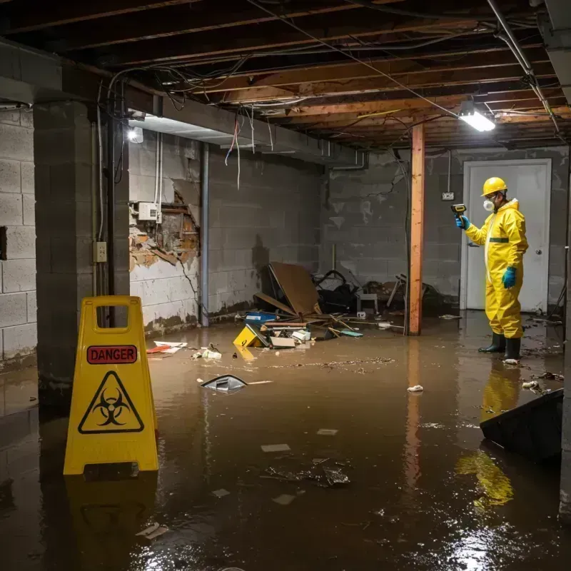 Flooded Basement Electrical Hazard in Idaho Springs, CO Property